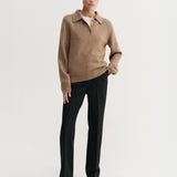 Almada Gine Sweater in Hazel - side view
