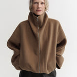 Almada Lindy Coat in Tan - side view