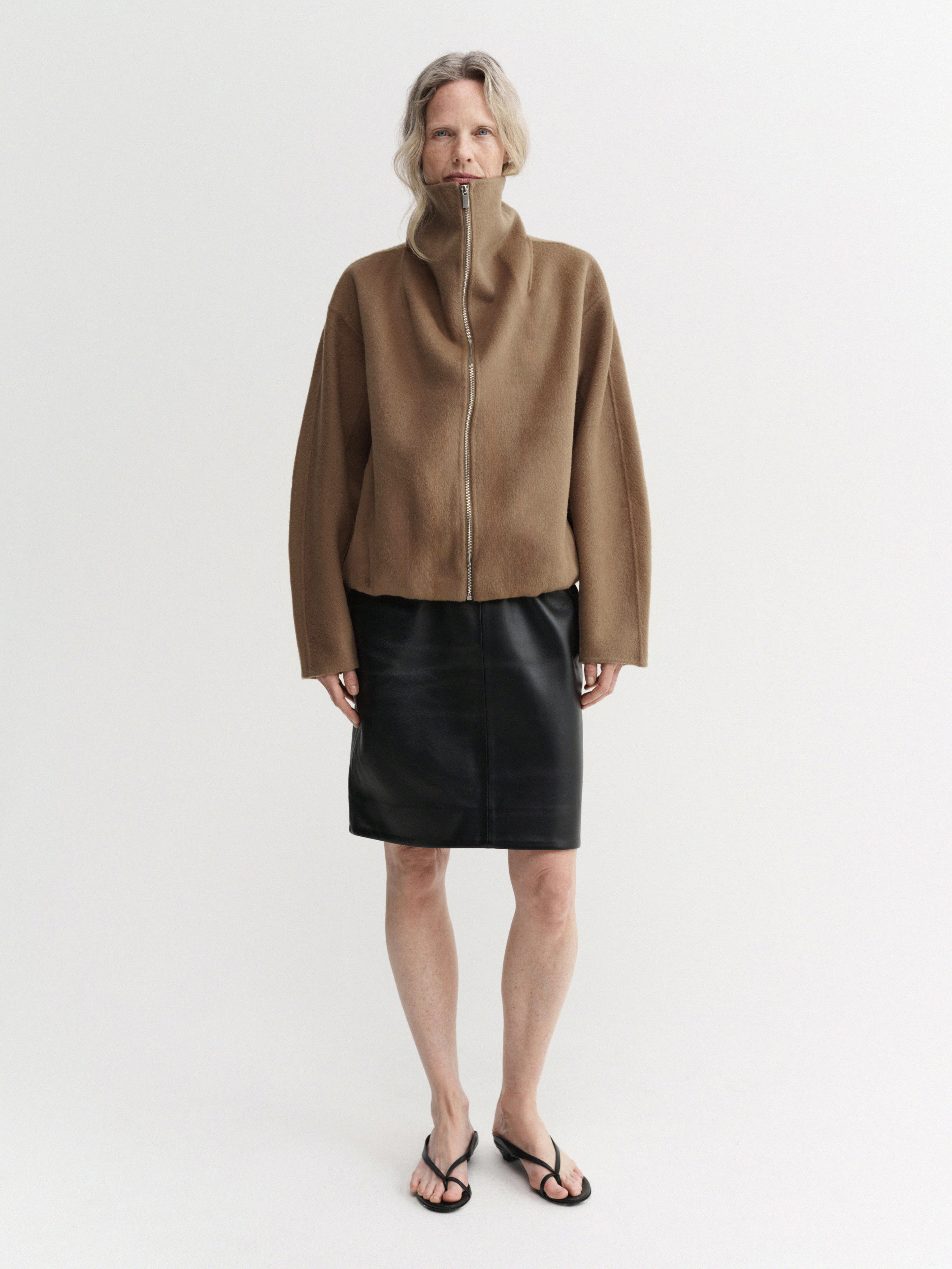 Almada Lindy Coat in Tan - outfit inspiration