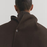 Almada Micha Double Scarf in Chocolate