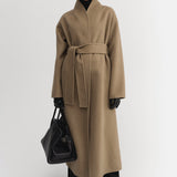 Almada Mara Double Coat in Tan
