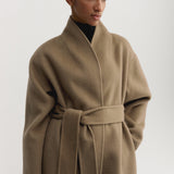 Almada Mara Double Coat in Tan