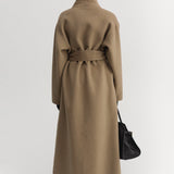 Almada Mara Double Coat in Tan