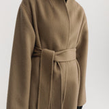 Almada Mara Double Coat in Tan