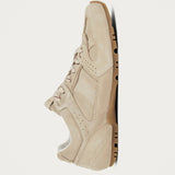 Alohas Tb 56 Suede Leather Sneaker in Cream