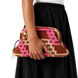 Among Equals Deli Two Needle Bilum Clutch - side view