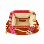 Among Equals Deli Two Needle Bilum Clutch - styled look