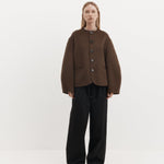 Harris Tapper Angelo Jacket in Bistre - side view
