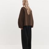 Harris Tapper Angelo Jacket in Bistre - detail view