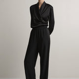 A Emery Angus Pant in Black