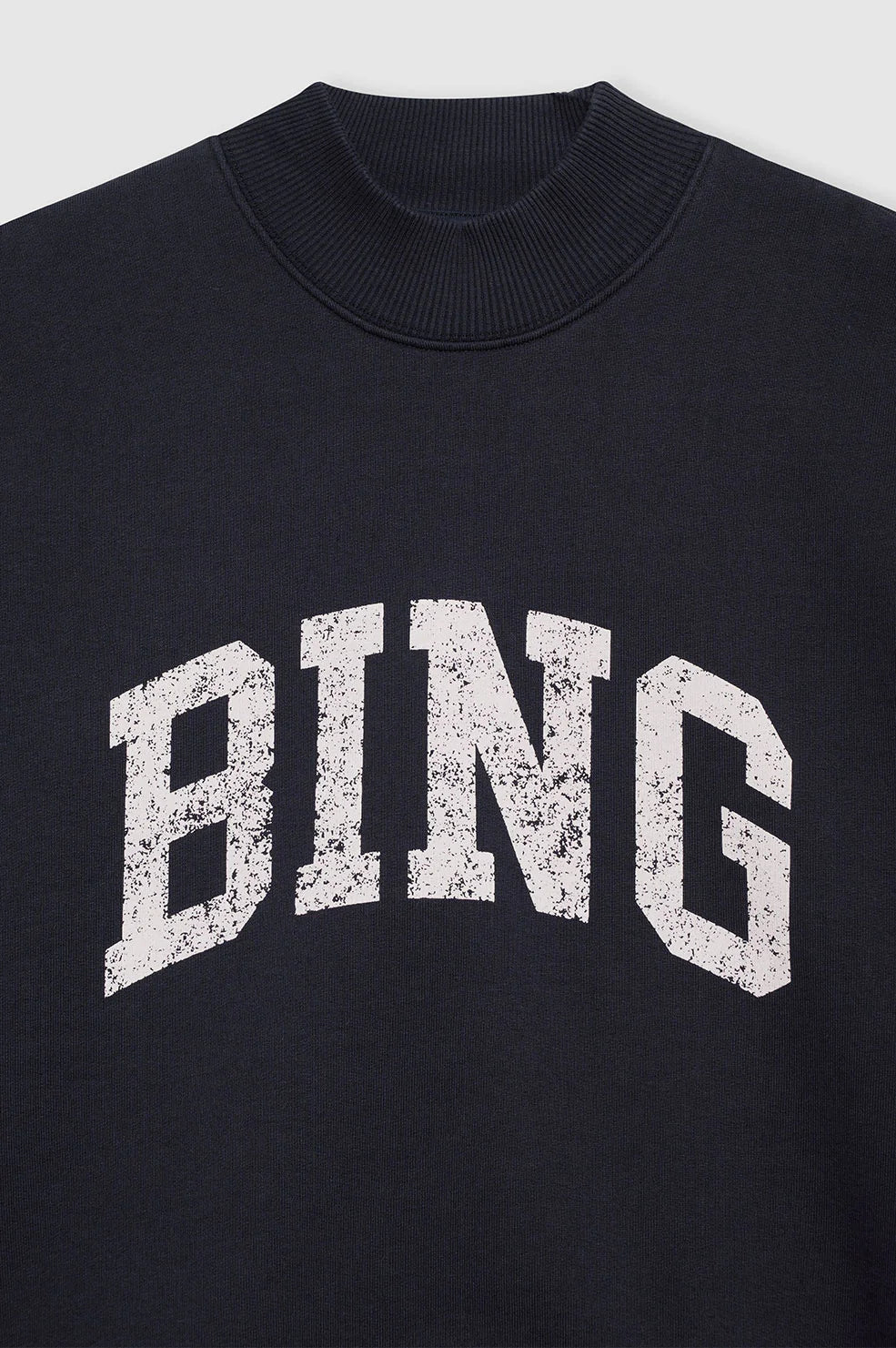 Anine Bing Bradie Sweatshirt Bing in Navy