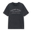 Anine Bing Cade Tee Melrose Stencil in Washed Black