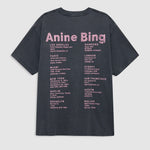 Anine Bing Cade Tee Smiley in Washed Grey - outfit inspiration