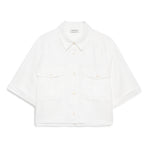 Anine Bing Edith Shirt in Ivory