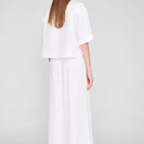 Anine Bing Edith Shirt in Ivory - detail view
