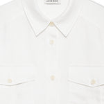 Anine Bing Edith Shirt in Ivory - styled look