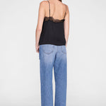 Anine Bing Mael Camisole in Black - detail view