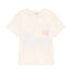 Anine Bing Shelley Tee Surfer in Washed Buttercream