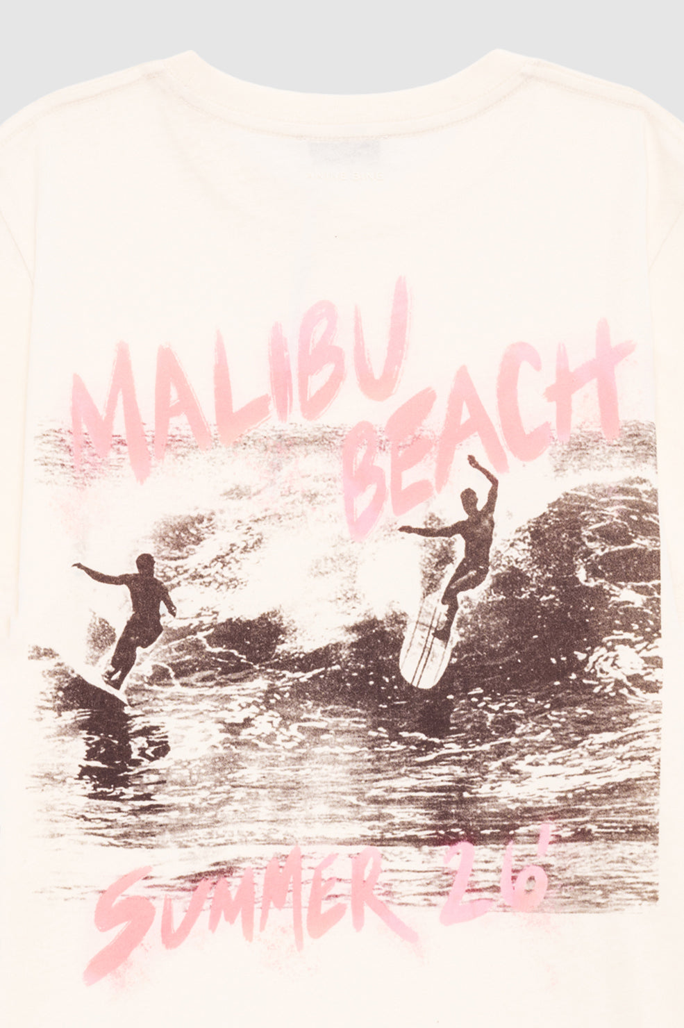 Anine Bing Shelley Tee Surfer in Washed Buttercream - outfit inspiration