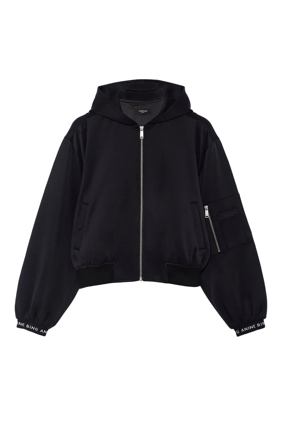 Anine Bing Sarita Bomber in Black