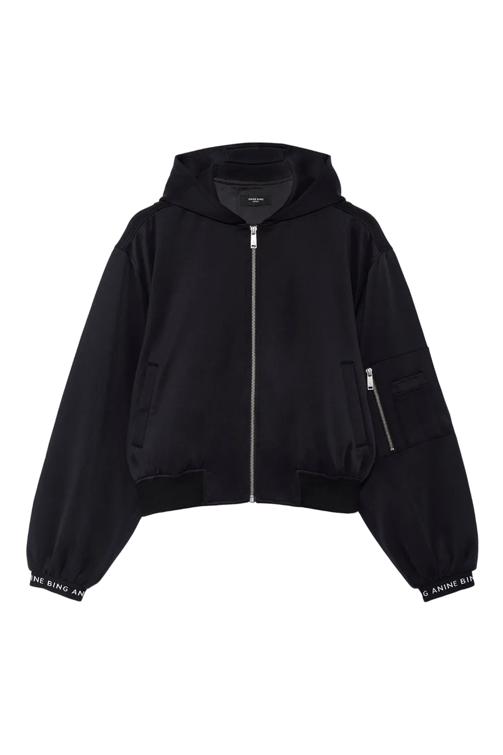 Anine Bing Sarita Bomber in Black