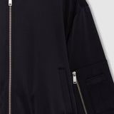 Anine Bing Sarita Bomber in Black - styled look
