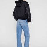 Anine Bing Sarita Bomber in Black - outfit inspiration