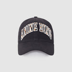 Anine Bing Jeremy Baseball Cap in Washed Black