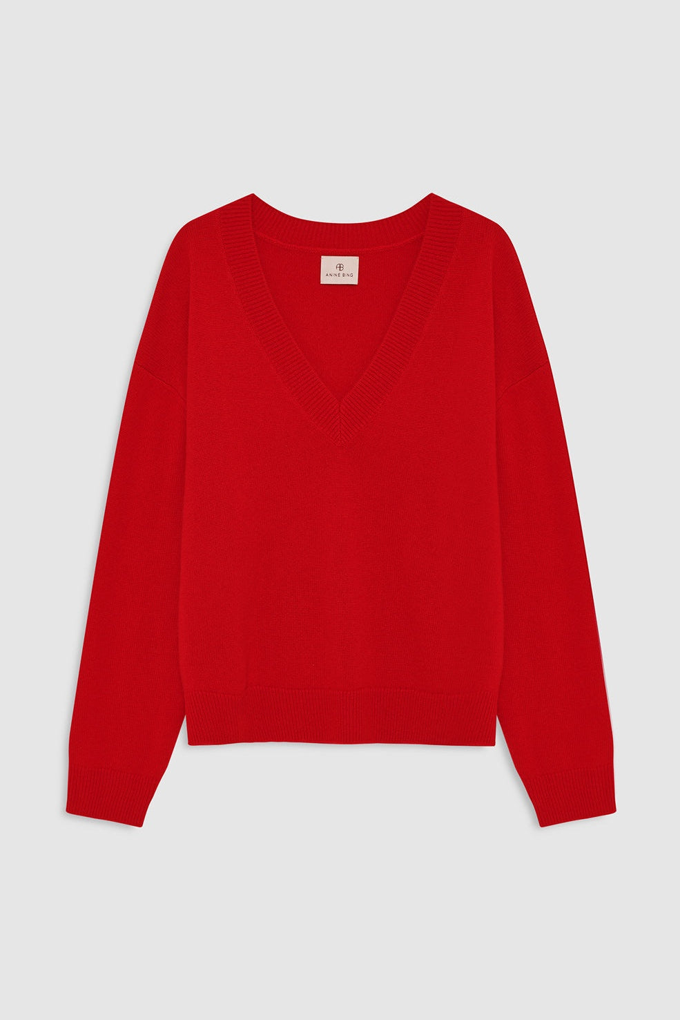 Anine Bing Lee Sweater in Tango Red