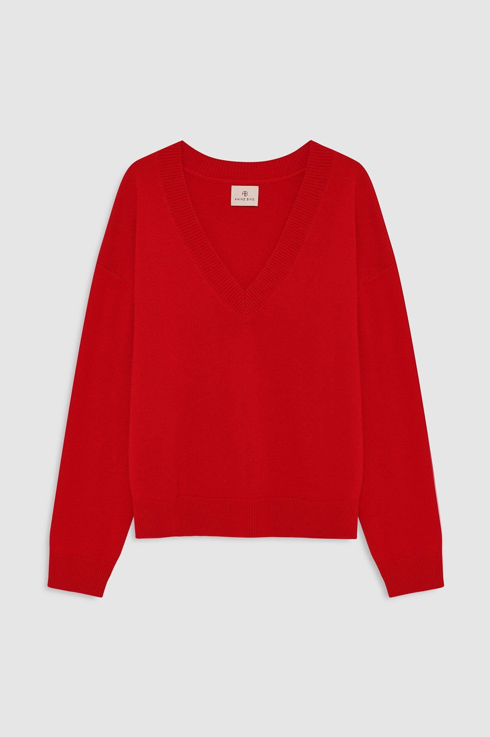 Anine Bing Lee Sweater in Tango Red