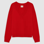 Anine Bing Lee Sweater in Tango Red
