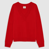 Anine Bing Lee Sweater in Tango Red