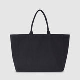 Anine Bing Leo Canvas Tote in Washed Black