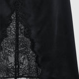 Anine Bing Malou Skirt in Black And Black Lace - styled look