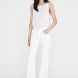 Anine Bing Wyatt Jean 34" in White