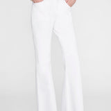 Anine Bing Wyatt Jean 34" in White