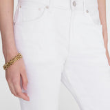 Anine Bing Wyatt Jean 34" in White