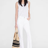 Anine Bing Wyatt Jean 34" in White