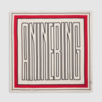 Anine Bing York Scarf in Tango Red
