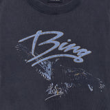 Anine Bing Spencer Sweatshirt Eagle in Washed Black