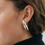 Anna Rossi Angie Earring in Rhodium Silver