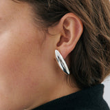 Anna Rossi Angie Earring in Rhodium Silver