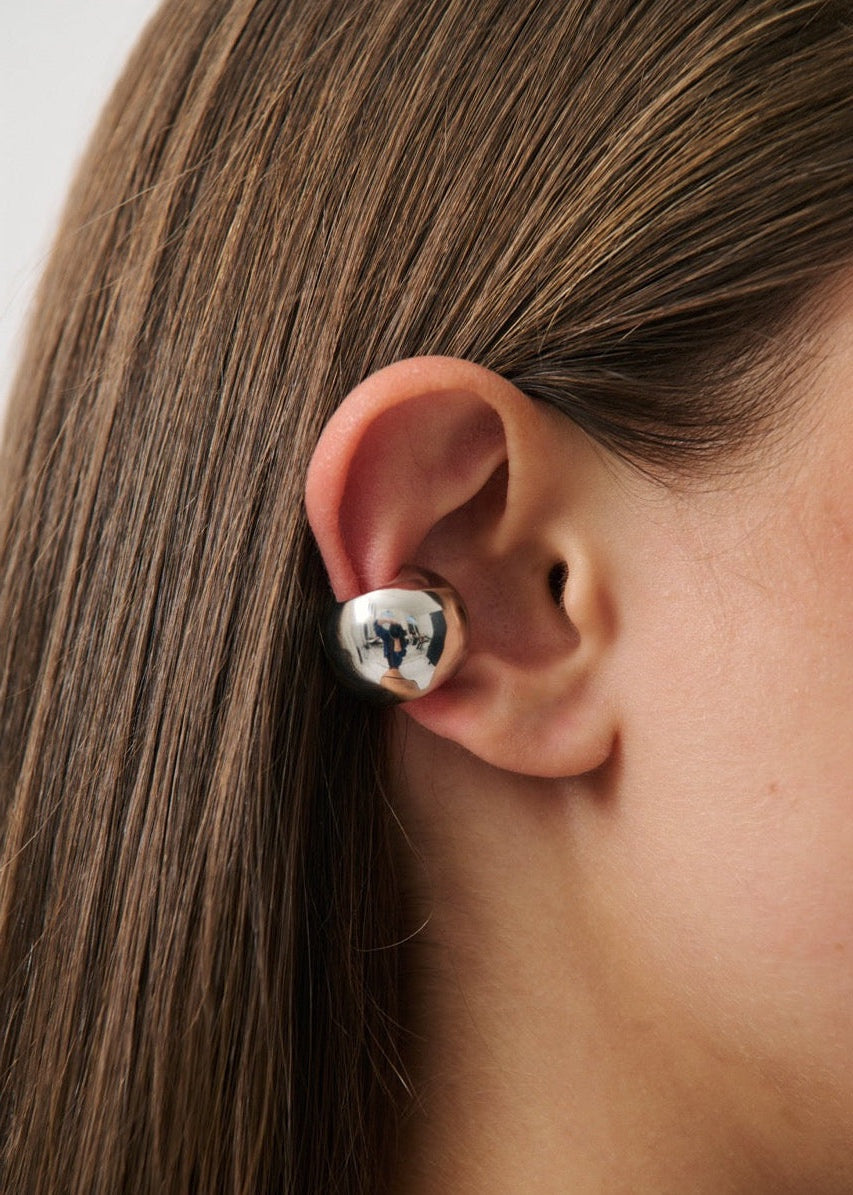 Anna Rossi Classic Cuff Earring in Silver