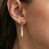 Anna Rossi Drop Earring in Gold