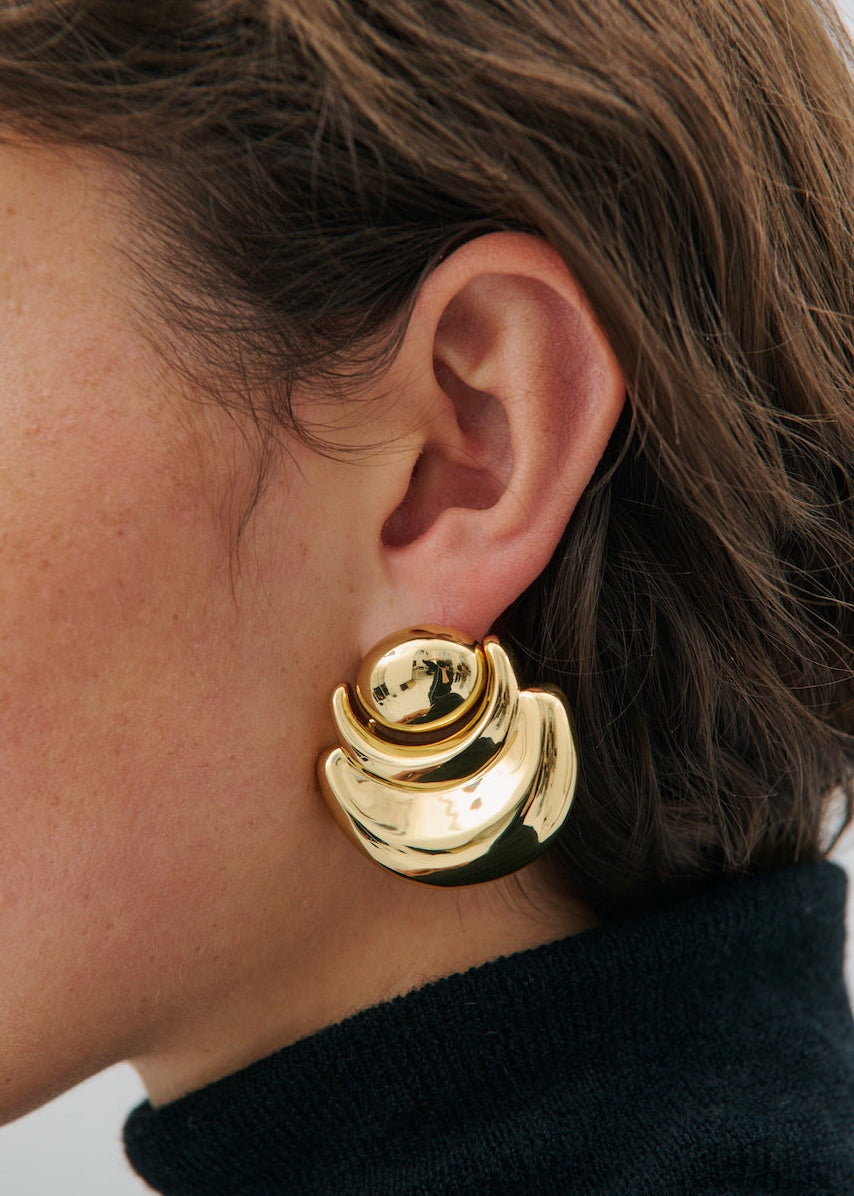 Anna Rossi Eden Earring in Gold