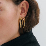 Anna Rossi Halo Earring in Gold