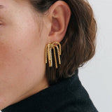 Anna Rossi Halo Earring in Gold
