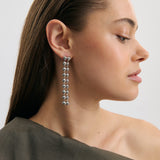 Anna Rossi Sylvie Earring in Rhodium Silver