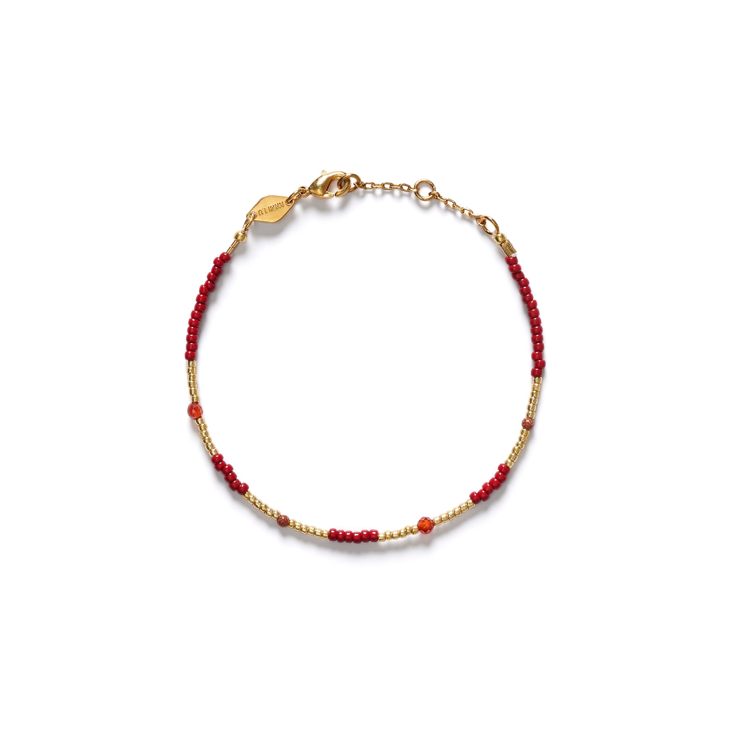 Anni Lu Clemence Bracelet in Crushed Cherry