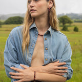 Anni Lu Hot Drops Bracelet in Red Jasper